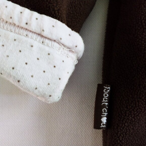 2 pc Bout'Chou Fleece Coordinated Jacket and Pant Set 1 Month - Picture 8 of 12